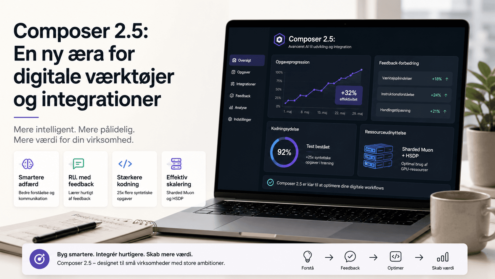 Composer 2.5: En ny æra inden for digitale værktøjer og integrationer